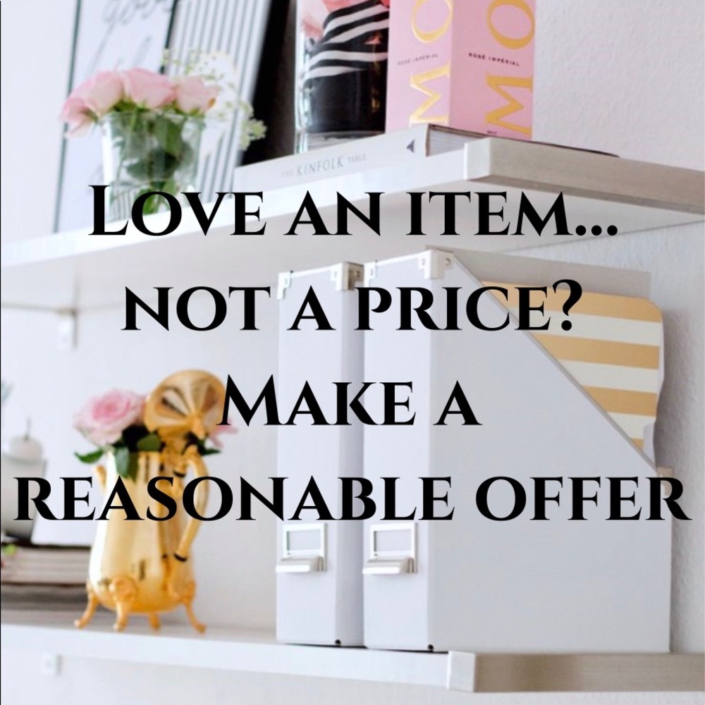 Reasonable offer will be accepted